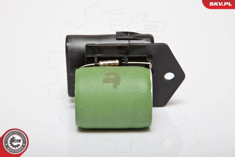 Resistor, interior blower